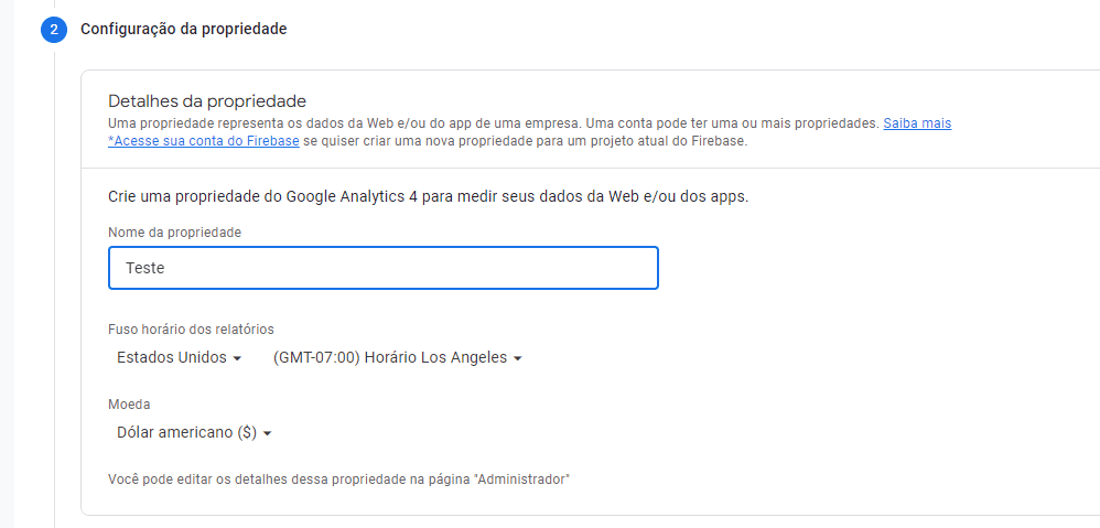 Google Analytics 4: imagem indicando como configurar a nova atualização.